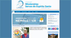 Desktop Screenshot of novosite.ssps.org.br