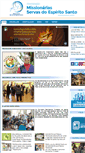 Mobile Screenshot of novosite.ssps.org.br